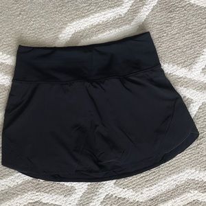 Lululemon Black Motionful Running Skirt/Skort